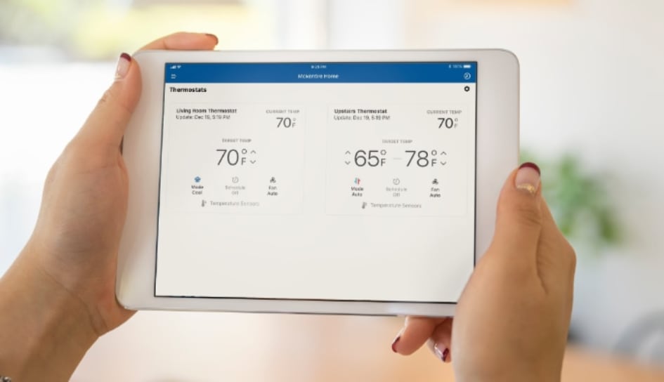 Thermostat control in Abilene